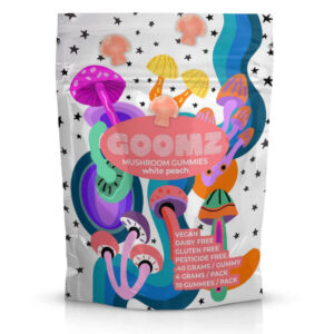 Goomz Magic Mushroom Gummies - White Peach