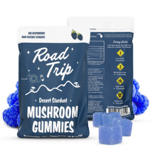 Desert Stardust Magic Mushroom Gummies - Blue Raspberry
