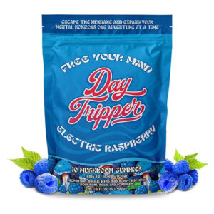 Day Tripper Magic Mushroom Blue Lotus Gummies - Electric Raspberry