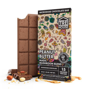 Magic Mushroom Chocolate Bar - Peanut Butter